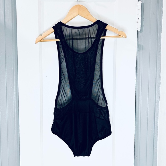 Mesh Leotard Onsie - Picture 2 of 6